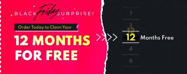 12 MONTHS FOR FREE