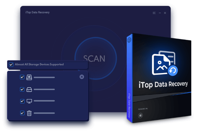 Recover all kinds of lost data with iTop Data Recovery - Get 75% OFF Now!