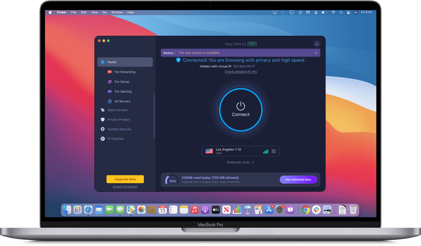 Beste NordVPN-Alternativen-iTopvpn Mac