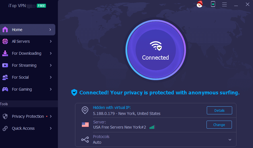 iTop VPN Crack + License Key Free Download