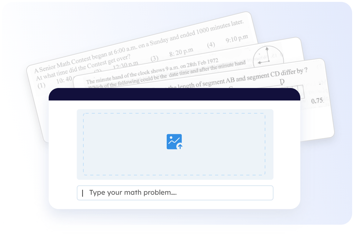 AI Math Solver Picture and Text